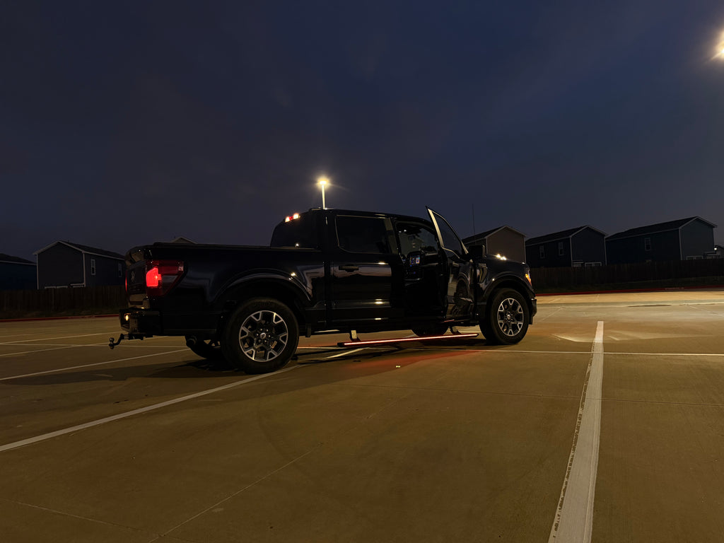 Automatic Electric Power Side Steps with Dynamic LED Lighting