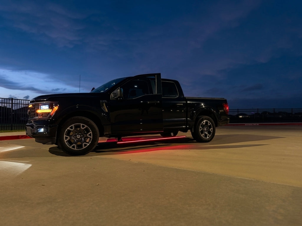 Automatic Electric Power Side Steps with Dynamic LED Lighting