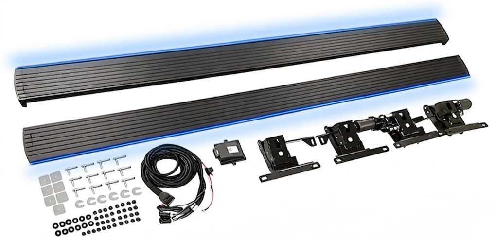 Automatic Electric Power Side Steps with Dynamic LED Lighting
